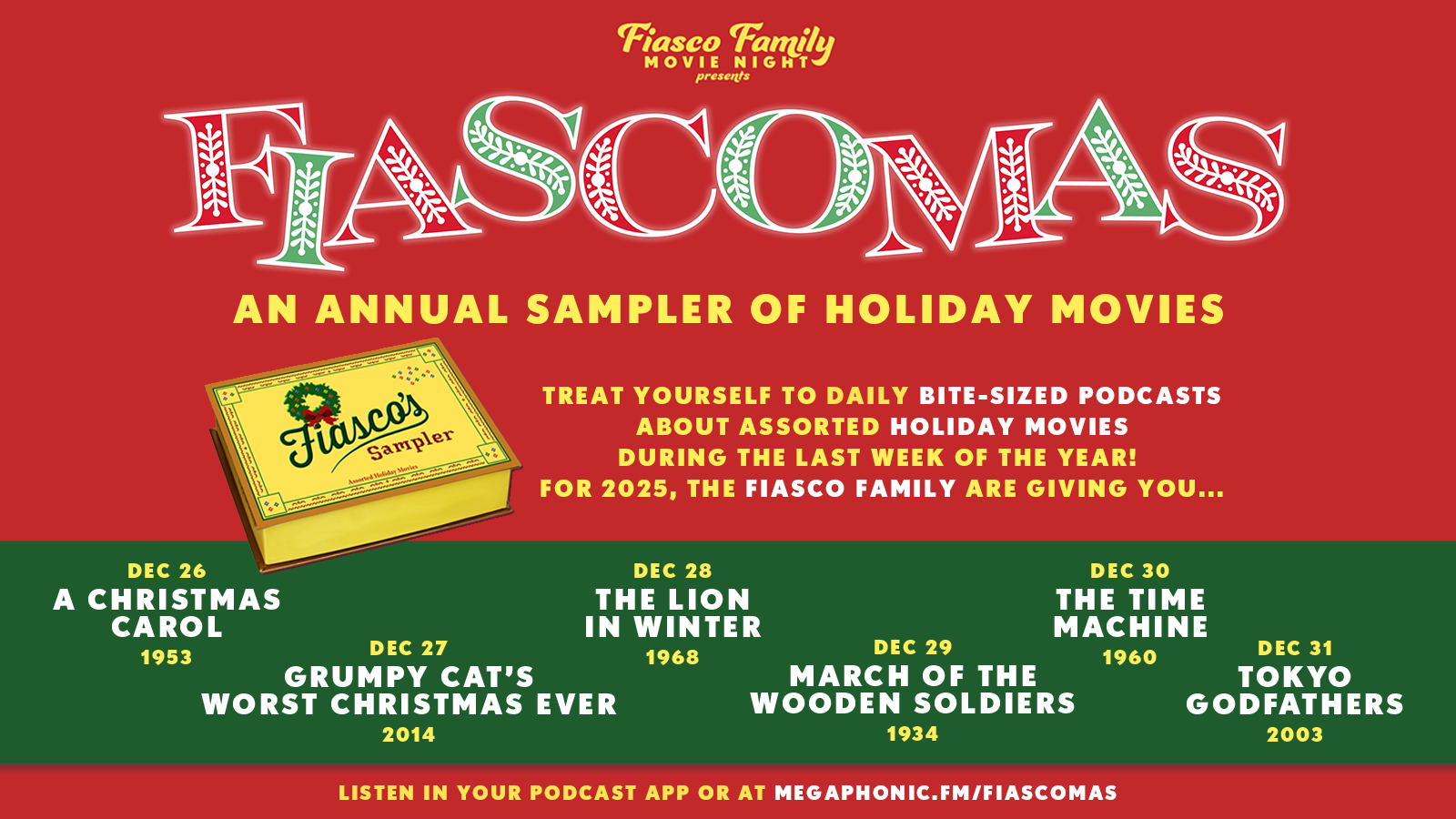 Poster for Fiascomas 2025.